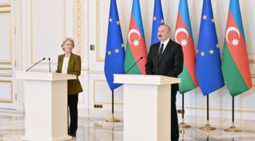Prezident Ursula Fon der Lyayenin səfəri ilə bağlı video paylaşdı