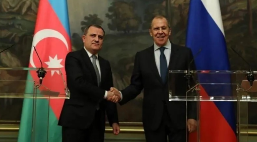 Ceyhun Bayramov Moskvaya gedir
