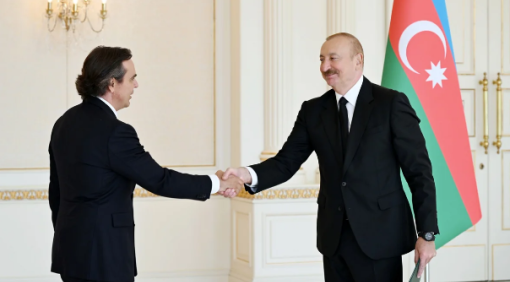 İlham Əliyev yeni səfirin etimadnaməsini qəbul etdi