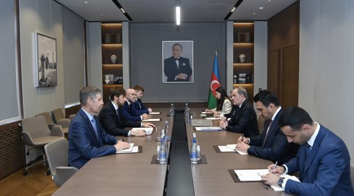 Ceyhun Bayramov Putinin köməkçisi ilə görüşdü