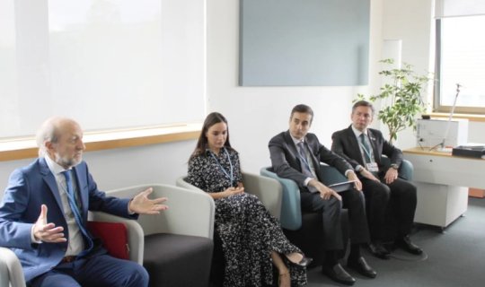 Leyla Əliyeva Almaniyada UNFCCC-in icraçı katibi ilə görüşüb