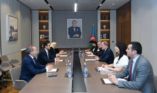 Ceyhun Bayramov Abraham Hamade ilə TRIPP layihəsini müzakirə edib