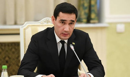 Sərdar Berdiməhəmmədov Azərbaycana səfərə gəlib