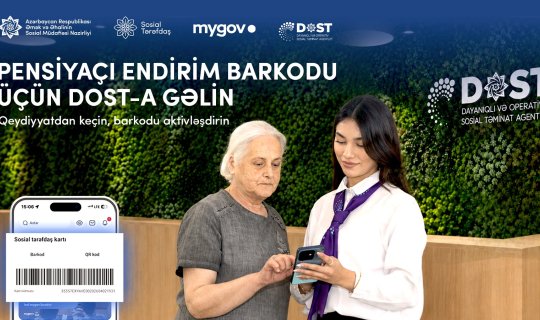 DOST mərkəzlərində pensiyaçılar üçün &ldquo;mygov&rdquo; qeydiyyatına dəstək göstərilir