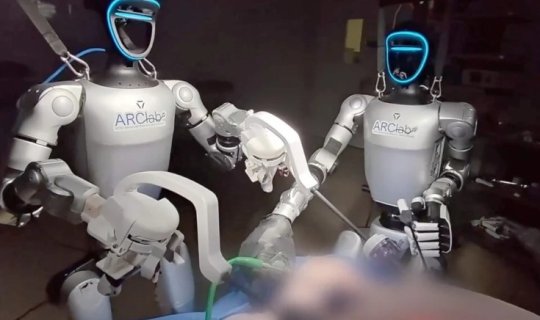 Robotlar canlı üzərində əməliyyat etdilər