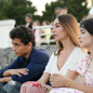 Leyla Əliyeva və Arzu Əliyeva Dənizkənarı Milli Parkda - FOTOLAR