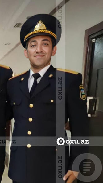 Azərbaycanda polis mayoru qəzada öldü - FOTO