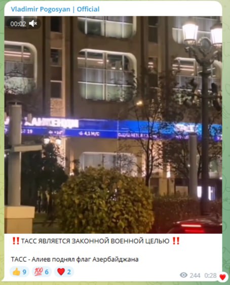 Moskvadan Xankəndi elanı Poqosyanı dəli etdi: Oranı hədəfə alın - VİDEO