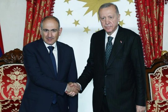 Ərdoğan ilə Paşinyan arasında telefon danışığı baş tutub