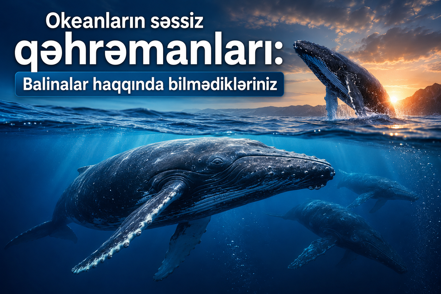 Balinalar niyə Yer kürəsinin xilaskarları hesab olunur? - Vİ