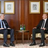 İlham Əliyev Almaniya İqtisadiyyatının Şərq Komitəsinin sədri Mixael Harms ilə görüşüb