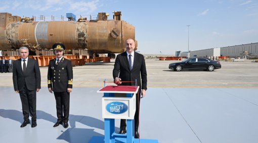İlham Əliyev “Zəngilan” tankerinin istismara verilməsi mərasimində iştirak edib - YENİLƏNİB