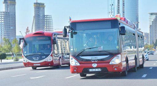 Bu avtobusların hərəkət cədvəli dəyişdirildi