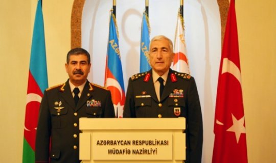 Zakir Həsənov Türkiyənin ordu generalını qəbul edib