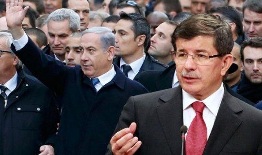 Davudoğlu Netanyahunu Paris terrorçuları ilə müqayisə etdi