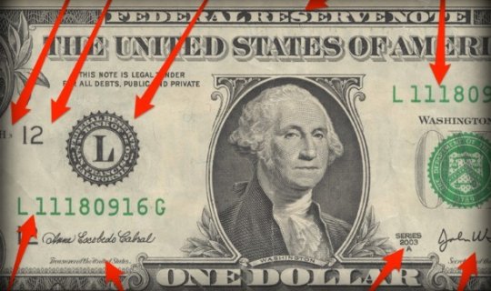 Dollar üzərində gizli mesajlar
