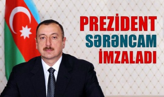 Prezidentdən daha bir sərəncam