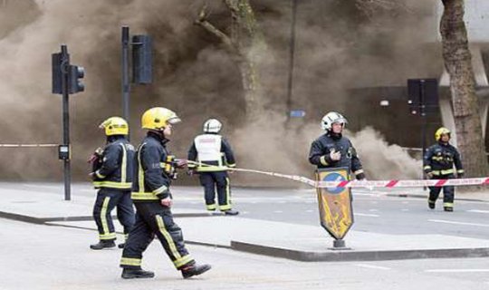 Londonun mərkəzində güclü yağın