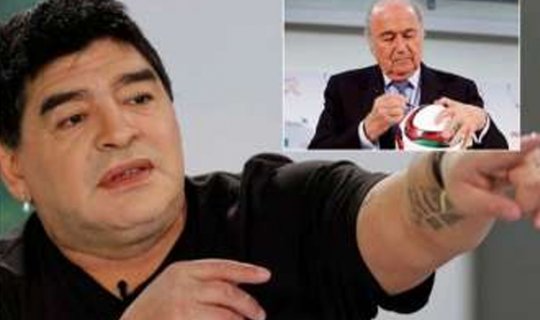 Maradonadan FİFA prezidentinə rüşvət İTTİHAMI