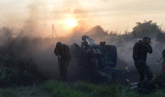 Gecə döyüşləri, bir tank vuruldu