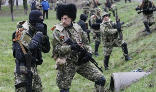 Donbasda kazak dəstələri ilə yerli batalyonlar arasında döyüşlər gedir