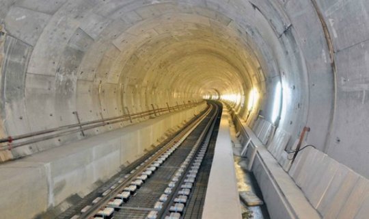 Bakı-Tbilisi-Qars dəmiryol magistralında tunel açılıb