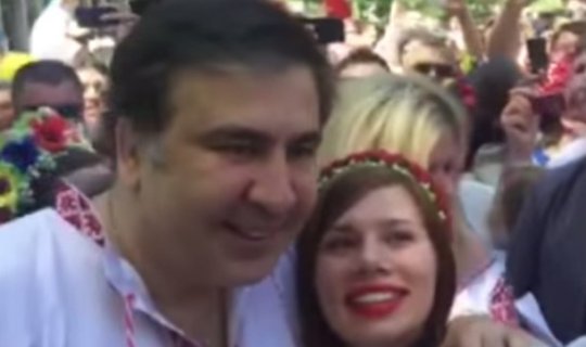 Saakaşvili ukraynalı qadınları coşdurdu