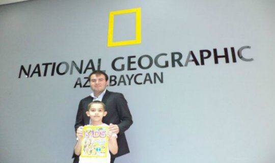 “National Geographic Kids” may buraxılışının qalibini təbrik etdi!