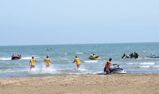 Bakı çimərliyində vahimə