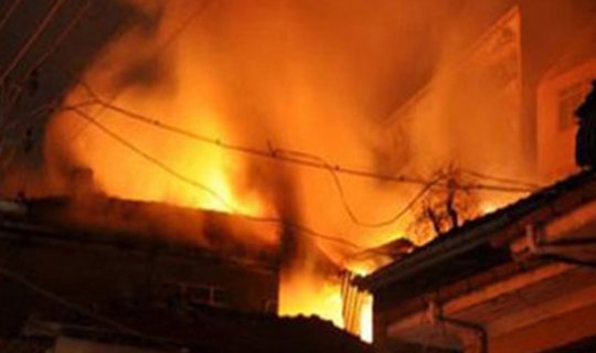 Azərbaycanda Mədəniyyət Evi yandı