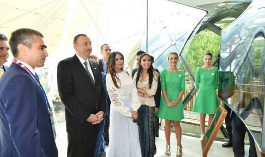 İlham Əliyev və xanımı “Milan Expo 2015” sərgisində