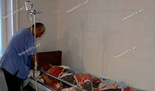Goranboyda oğul atanın qulağını kəsdi
