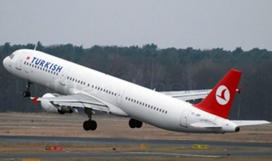 Türkiyə sərnişin təyyarəsi məcburi eniş etdi