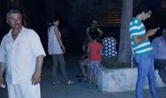 Bakıda sərnişin qatarında həyəcan