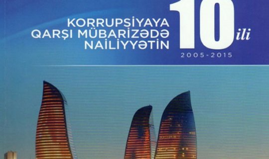 Azərbaycanda korrupsiyayla bağlı jurnal çıxdı