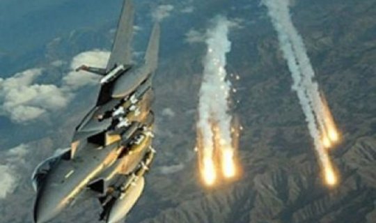 Türkiyə qırıcıları bombaladı