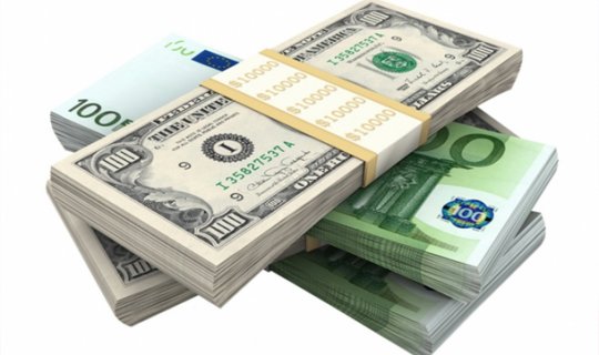 Azərbaycanda dollar ucuzlaşdı, avro bahalaşdı
