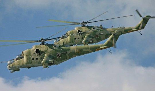 Suriyada rus helikopteri belə vuruldu