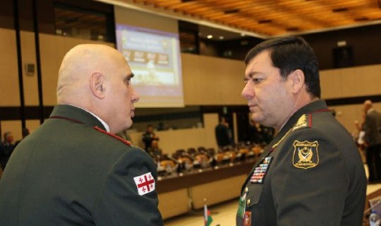 Nəcməddin Sadıkov NATO-da keçirilən görüşdə iştirak edib