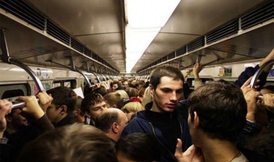 Bakı metrosunda