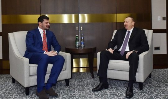 Azərbaycan prezidenti Gürcüstan baş nazirinin müavini ilə görüşüb