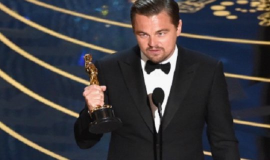 Leonardo Di Kaprio “Oskar” aldı