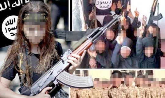12 yaşlı qız İŞİD-in cəlladı oldu