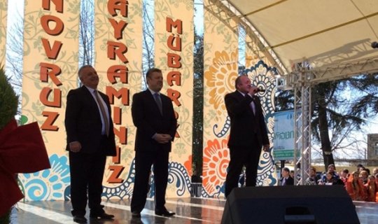 Gürcüstan rəhbərliyi Borçalıda Novruz bayramı şənliyində iştirak edib