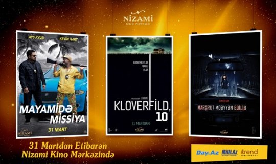 Nizami Kino Mərkəzində yeni filmlər
