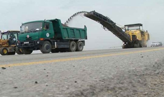 Bakı-Qazax avtomobil yolunun 68-80-ci km-lik hissəsi təmir olunur