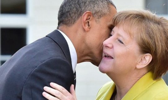 Obama Merkellə görüşdü