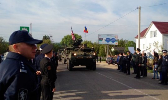 ABŞ qoşunları Moldovaya girdi