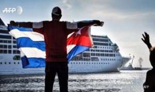 Kubaya son 50 ildə ilk dəfə ABŞ-ın səyahət gəmisi gəlib
