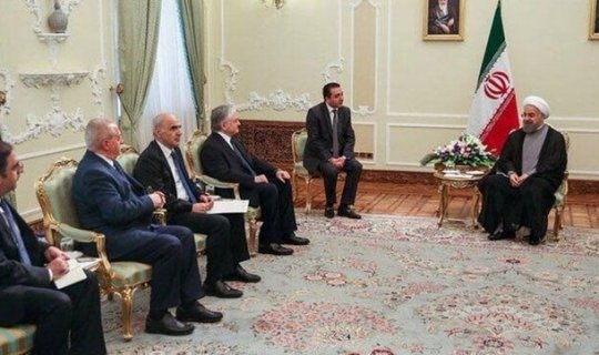 İran prezidenti Nalbandyanı qəbul etdi
